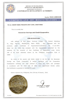 Certification